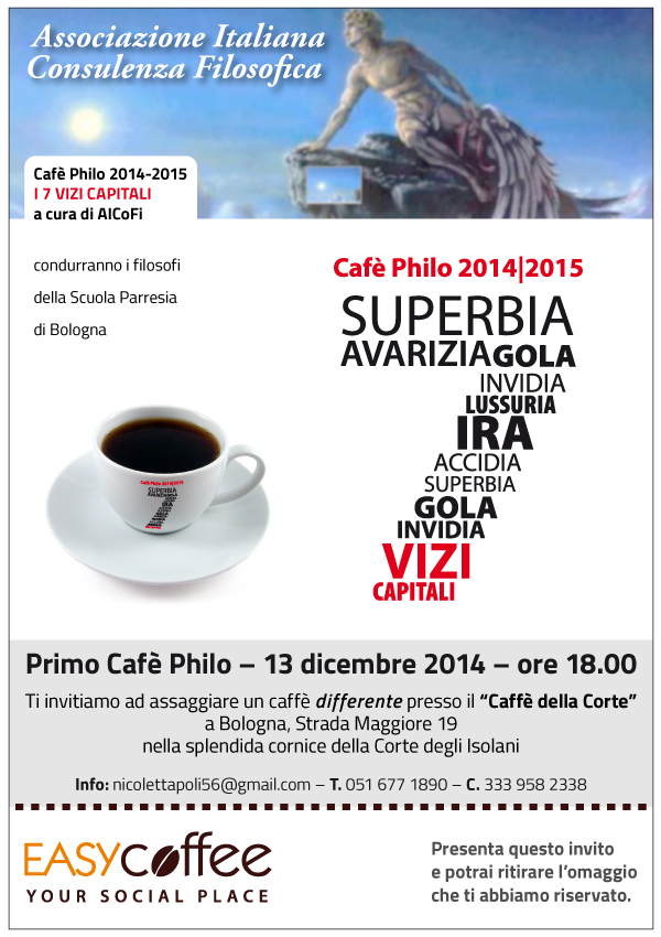 Primo Cafè Philo – 13 dicembre 2014 – Ore 18.00