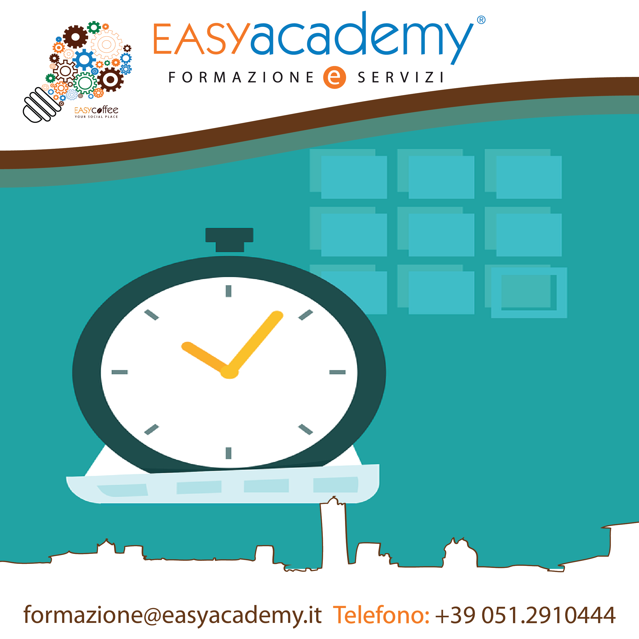 Workshop Easy Coffee – TIME MANAGEMENT: Il tempo vola davvero?